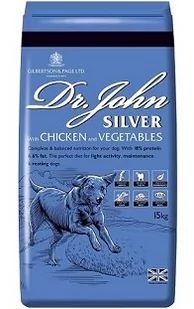 Dr John Silver Chicken 15 kg - Sucha karma dla psów - miniaturka - grafika 1