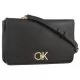 Torebka Listonoszka Re-Lock Double Guset Black K60K611531 BAX (CK372-a) Calvin Klein - Torebki damskie - miniaturka - grafika 1