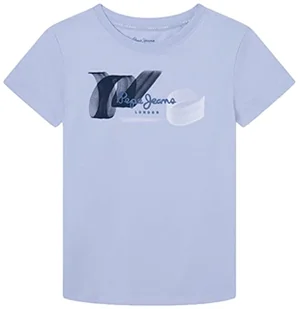 Pepe Jeans Benjamin Szorty kąpielowe chłopięce, Niebieski (Bleach Blue), 8 lat - Spodenki damskie - miniaturka - grafika 1