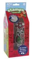Zabawki kreatywne - Apli Kids Stempelki z markerem Las 3+ - miniaturka - grafika 1
