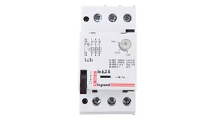 Legrand WYCZNIK SILNIKOWY M250 1Z/1R 6,3 A 606828 - Wyłączniki światła i elektryczne - miniaturka - grafika 1