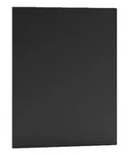 Szafki kuchenne - Czarny front zmywarki z panelem odkrytym 45 cm D6-D58 - miniaturka - grafika 1