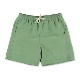 Kąpielówki męskie - costume shorts da mare verde in nylon MC2 Saint Barth - grafika 1