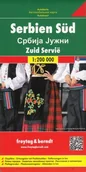 Atlasy i mapy - Serbia część południowa mapa samochodowa 1:200 000 - Freytag & Berndt - miniaturka - grafika 1