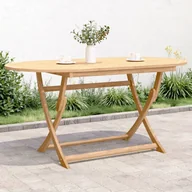 Stoły ogrodowe - vidaXL Składany stół ogrodowy, 160x85x75 cm, lite drewno akacjowe - miniaturka - grafika 1
