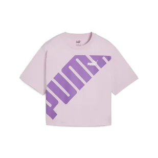 Koszulka Puma Power Cropped - Koszulki sportowe damskie - miniaturka - grafika 1