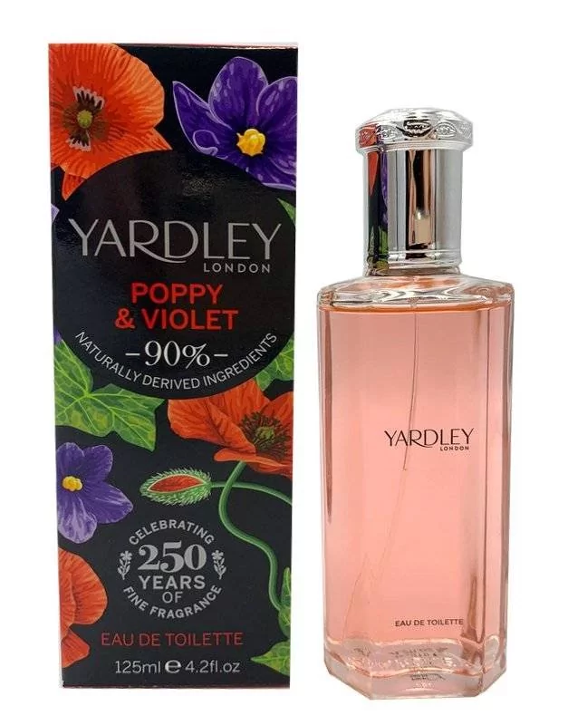 Yardley Poppy and Violet woda toaletowa 125ml