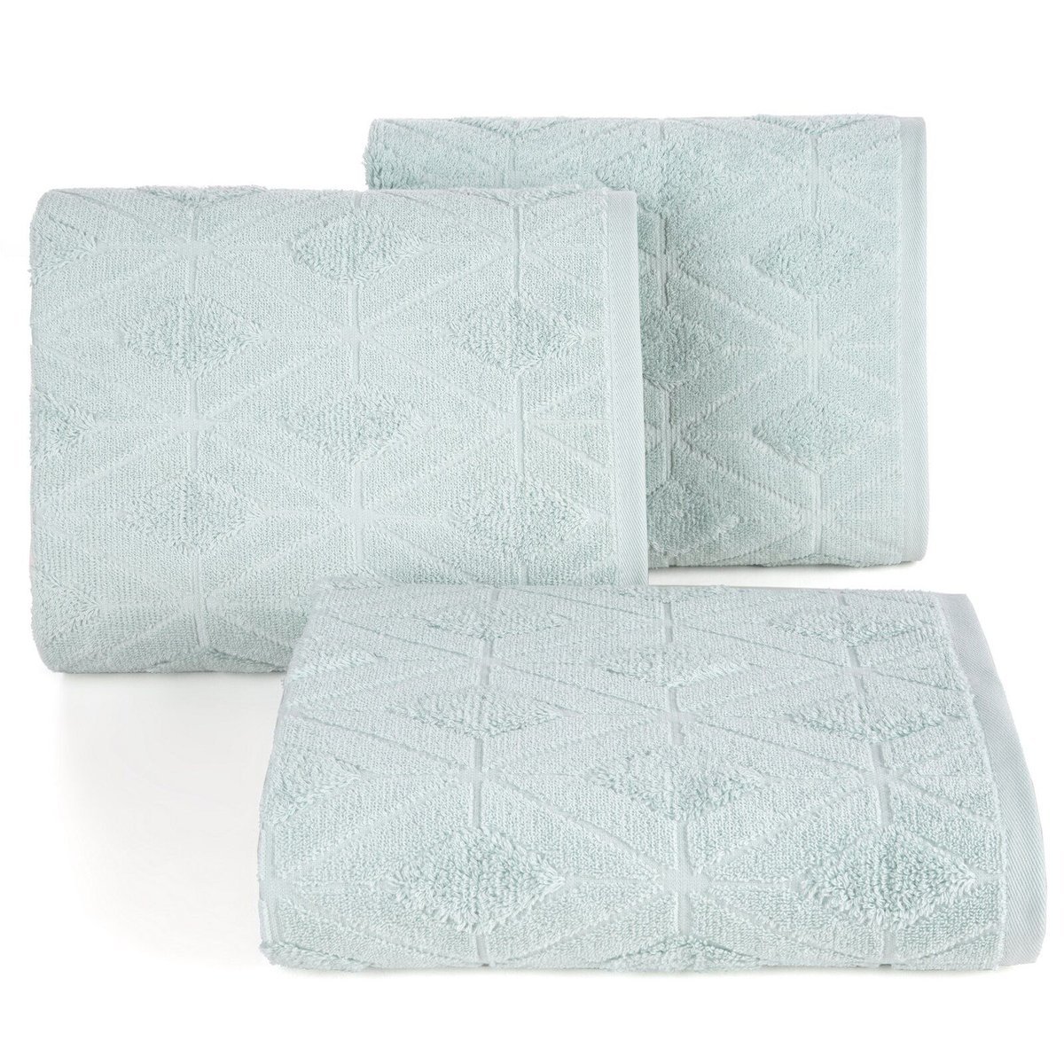 Ręcznik Sendi miętowy 50x90 cm egipska bawełna elegancki komfort