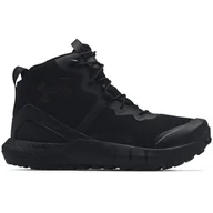 Buty trekkingowe męskie - Buty męskie Under Armour Micro G Valsetz Mid Rozmiar butów (UE): 46 / Kolor: czarny - miniaturka - grafika 1
