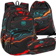 Plecaki szkolne i tornistry - Zestaw 3-elementowy do klasy 4-8 plecak piórnik worek Coolpack Amber - miniaturka - grafika 1