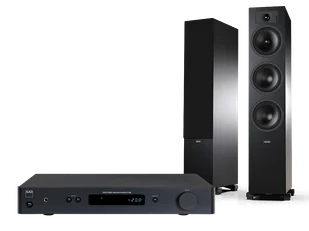 NAD C 328 (czarny) + Tesi 6 (czarny) - Zestawy stereo - miniaturka - grafika 1