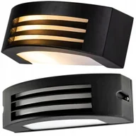 Lampy ogrodowe - Kinkiet Zewnętrzny Lampa Ogrodowa Zewnętrzna Elewacyjna Ścienna E27 LED - miniaturka - grafika 1