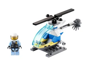 LEGO City helikopter policyjny 30367 - Klocki - miniaturka - grafika 1