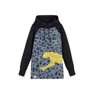 Bluza outdoorowa z kapturem damska DEEP TRIP Hunter softshell - Bluzy narciarskie - miniaturka - grafika 1