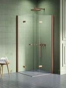 Kabiny prysznicowe - Kabina prysznicowa New Trendy New Soleo 70x90 prostokątna miedź K-2077 - miniaturka - grafika 1