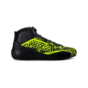 Buty kartingowe Sparco K-FORMULA MY22 czarno-żółte - Odzież do sportów motorowych - miniaturka - grafika 1