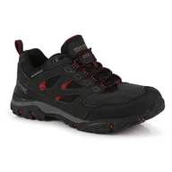 Buty trekkingowe męskie - Buty męskie Regatta Holcombe IEP Low Rozmiar butów (UE): 46 / Kolor: czarny/czerwony - miniaturka - grafika 1