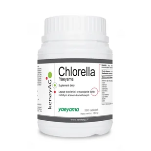 KENAY Chlorella x 360 tabl Kenay - Suplementy diety - miniaturka - grafika 1