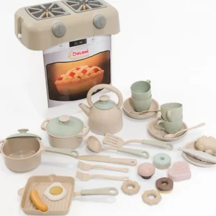 Zestaw Do Gotowania Kuchnia Kuchenka Jedzenie Sztućce Garnki Szklanki 01480/02eco - Zabawki interaktywne dla dzieci Zestaw Do Gotowania Kuchnia Kuchenka Jedzenie Sztućce Garnki Szklanki 01480/02eco - Zabawki interaktywne dla dzieci - miniaturka - grafika 1