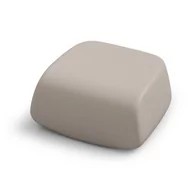 Pufy i podnóżki - Pufa Sugar beżowa - Lyxo Design - miniaturka - grafika 1