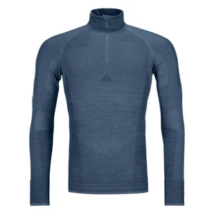 Ortovox, 230 Competition Zip Neck, koszulka, męska, niebieska - Koszulki sportowe męskie - miniaturka - grafika 1