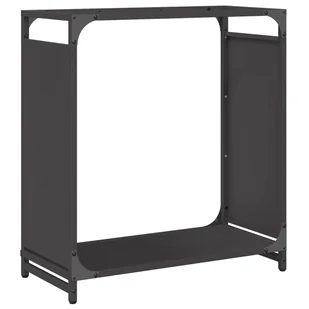 vidaXL Stojak na drewno opałowe 60x28x65 cm Stal walcowana na zimno - Wózki magazynowe - miniaturka - grafika 1