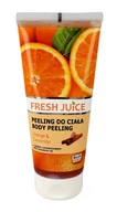 Peelingi do ciała - Fresh Juice Peeling do ciała Orange & Cinnamon 200 ml - miniaturka - grafika 1