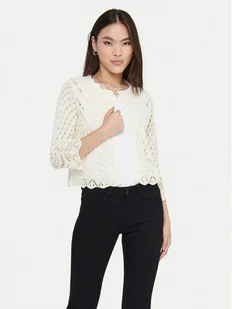 JDY Kardigan Sun 15184486 Écru Regular Fit - Swetry damskie - miniaturka - grafika 1