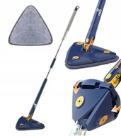 Miotły, szufle, mopy - MOP OBROTOWY QURE TRÓJKĄTNY SAMOWICISKANY TELESKOPOWY - miniaturka - grafika 1