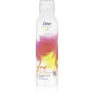 Kosmetyki do kąpieli - Dove Bath Therapy Glow Shower & Shave Mousse Pianka pod prysznic 200 ml - miniaturka - grafika 1