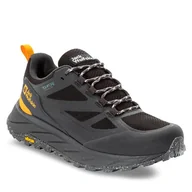 Buty trekkingowe męskie - Trekkingi Jack Wolfskin Terraventure Texapore Low M 4051621 Black - miniaturka - grafika 1