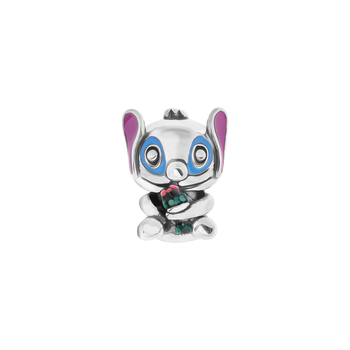 Zawieszka srebrna 925 Charms Stich dla małej damy PREZENT