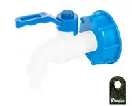 Inne akcesoria do nawadniania - Ibc kran nakrętka niebieska S60x6 1/2" 1/2 - miniaturka - grafika 1