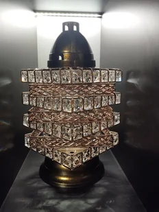 Znicz KWADRAT PREMIUM ZŁOTY - Lampiony i znicze - miniaturka - grafika 1