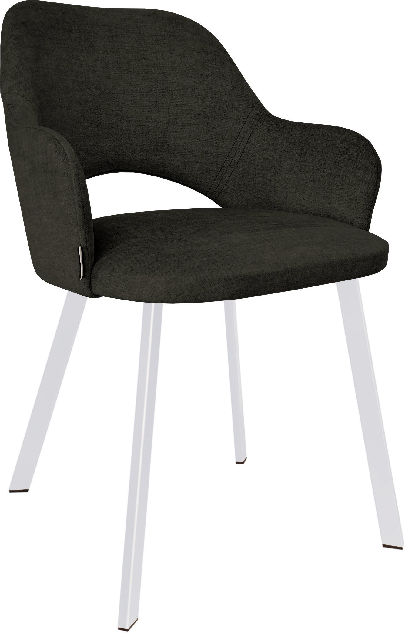 Krzesło Milano noga Profil biała Vogue 17