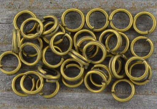 [101004] Ogniwka sprężynki 4mm kolor brąz 160szt