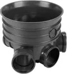 Magnaplast Kineta 3 dopływy z uszczelką typ 425 RWK 425/200mm 35210 - Odwodnienia, kanały i akcesoria - miniaturka - grafika 1