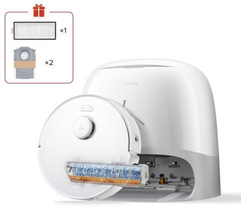 RoboRock Qrevo Curv 2 FlowX Biały