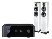 Zestawy stereo - Rotel Michi X5 S2 (czarny) + Vela FS407.2 (biały) - miniaturka - grafika 1