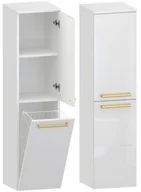 Szafki łazienkowe - Słupek Łazienkowy ATHOS 35 2D K P- Uchwyt Złoty - miniaturka - grafika 1