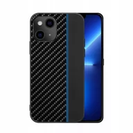 Etui i futerały do telefonów - Etui do iPhone 13 Pro Carbon Protect Pokrowiec Case czarny+niebieski - miniaturka - grafika 1