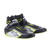 Odzież do sportów motorowych - Buty wyścigowe Alpinestars TECH 1-Z V2 czarno-żółte (FIA) - miniaturka - grafika 1