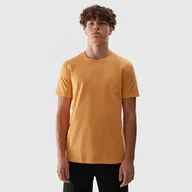 Koszulki męskie - T-shirt 4F 4FWSS24TTSHM1154 64S pomarańczowy XXXL - miniaturka - grafika 1