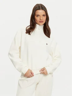 Guess Bluza V5RQ10 KCAY2 Écru Regular Fit - Bluzy damskie - miniaturka - grafika 1