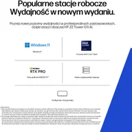 Zestawy komputerowe - HP Z2 G1i Workstation Tower - Ultra 9-285K, 64GB, 1TB SSD, US keyboard, USB Mouse, Win 11 Pro, 3 years - miniaturka - grafika 1