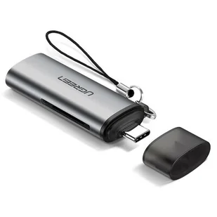 UGREEN Czytnik Czytnik kart 2w1 USB-C 3.1 do microSD + SD 50704 - Czytniki kart pamięci - miniaturka - grafika 1