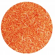 Dodatki do ciast w proszku - Posypka Cukrowa Owocowa - Pałeczki O Smaku Pomarańczowym 50G - miniaturka - grafika 1