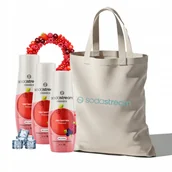 Syropy i koncentraty owocowe - Zestaw Syrop do wody SodaStream Owoce Leśne Zero 3x440 ml + Torba - miniaturka - grafika 1