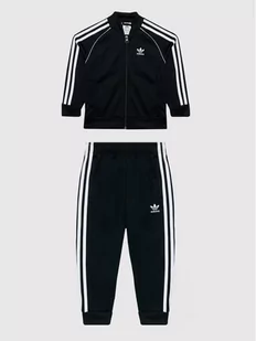 Adidas Dres adicolor Sst Track H25260 Czarny Regular Fit - Dresy i komplety dla chłopców - miniaturka - grafika 1