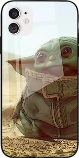ERT GROUP etui na telefon Apple Iphone 13 MINI, case oryginalny i oficjalnie licencjonowany przez Star Wars, wzór Baby Yoda 003, wykonany z hartowanego szkła, etui ochronne - Etui i futerały do telefonów - miniaturka - grafika 1